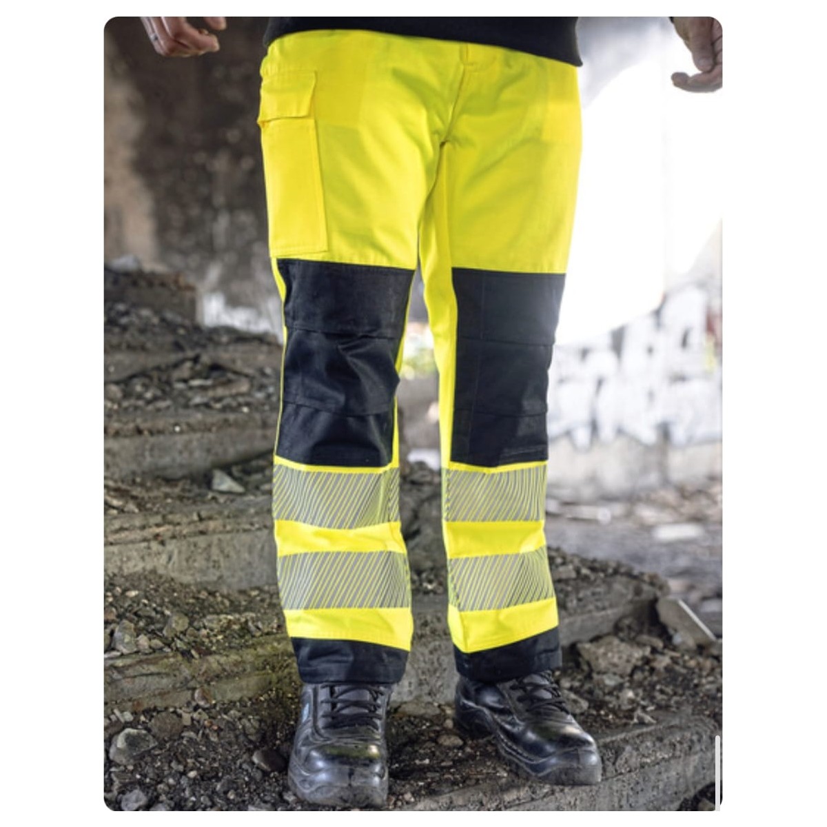 EOS Hi-Vis Workwear Trousers With Printing Areas