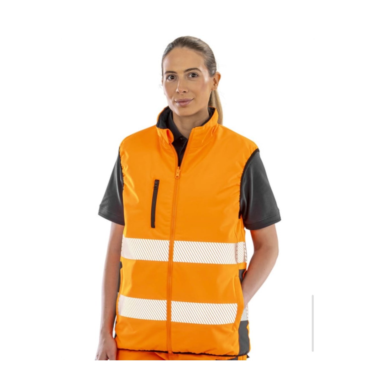 Reversible Soft Padded Safety Gilet RT332
