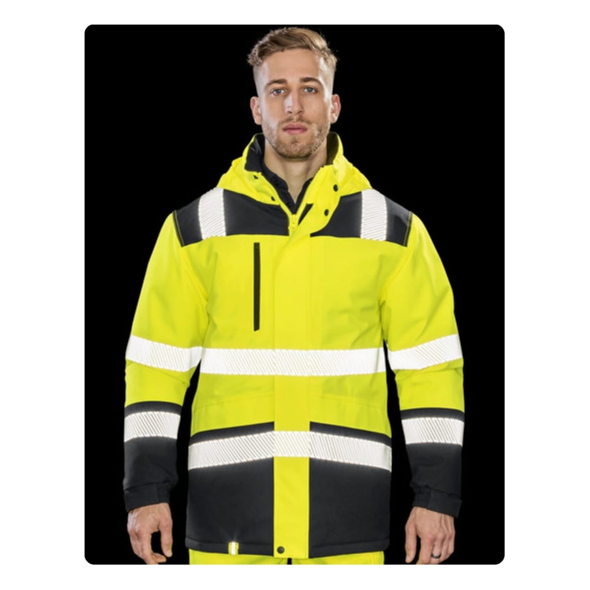 Printable Waterproof Softshell Safety Coat RT475
