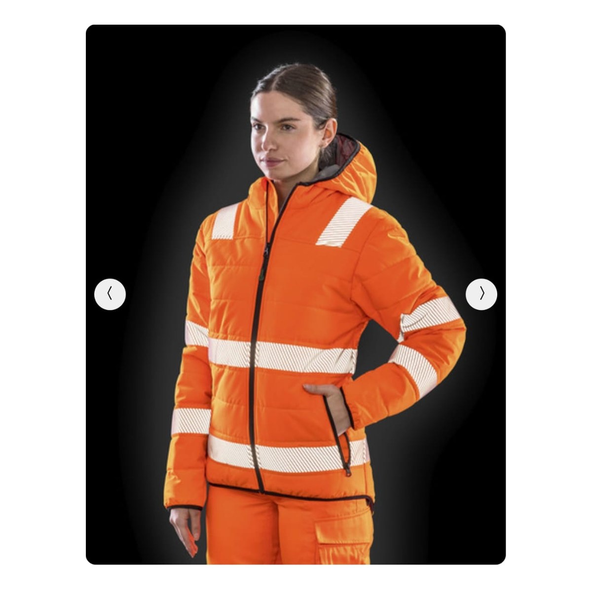 Recycled Ripstop Padded Safety Jacket RT500