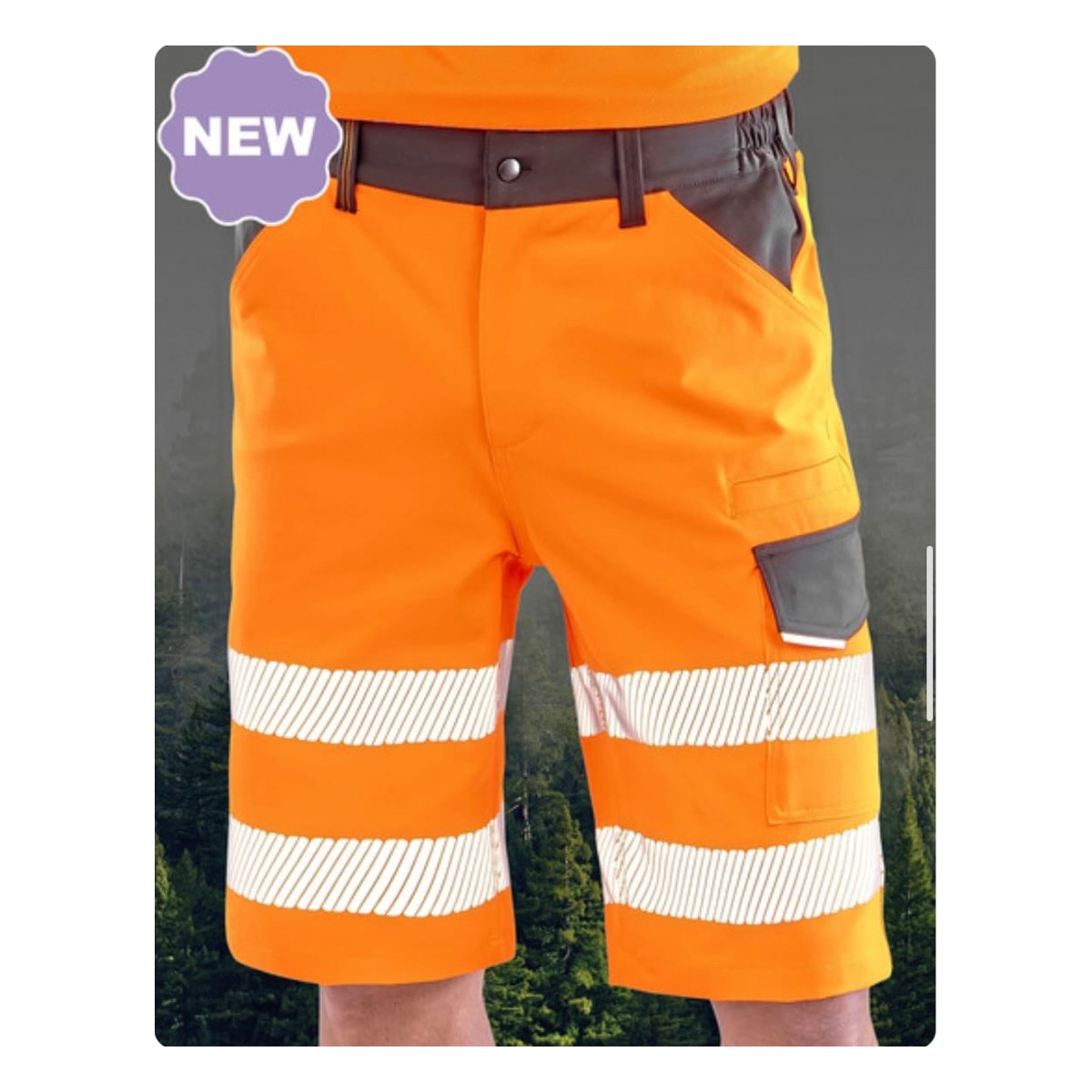 Recycled Dynamic Stretch Safety Shorts RT519
